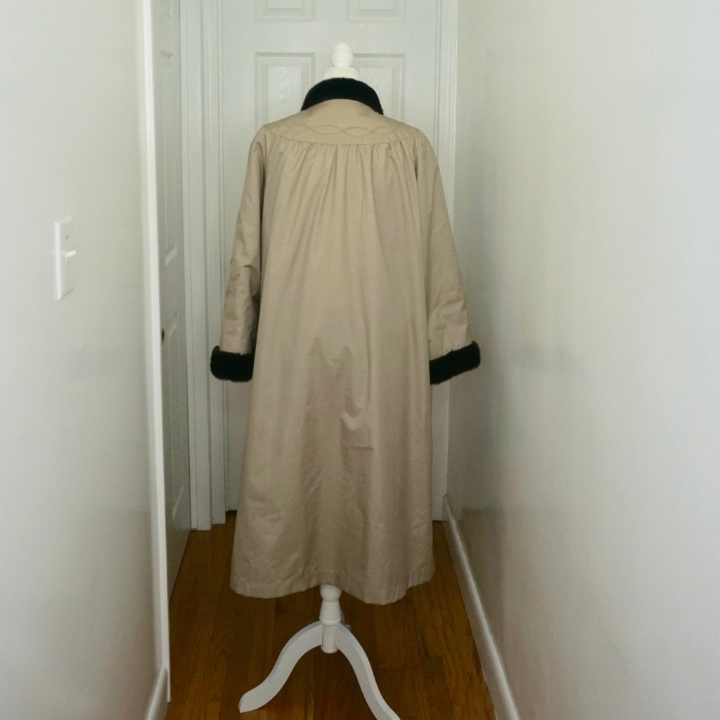 Vintage Sportowne Futur Faux Fur Reversible Coat — image 3 of 8